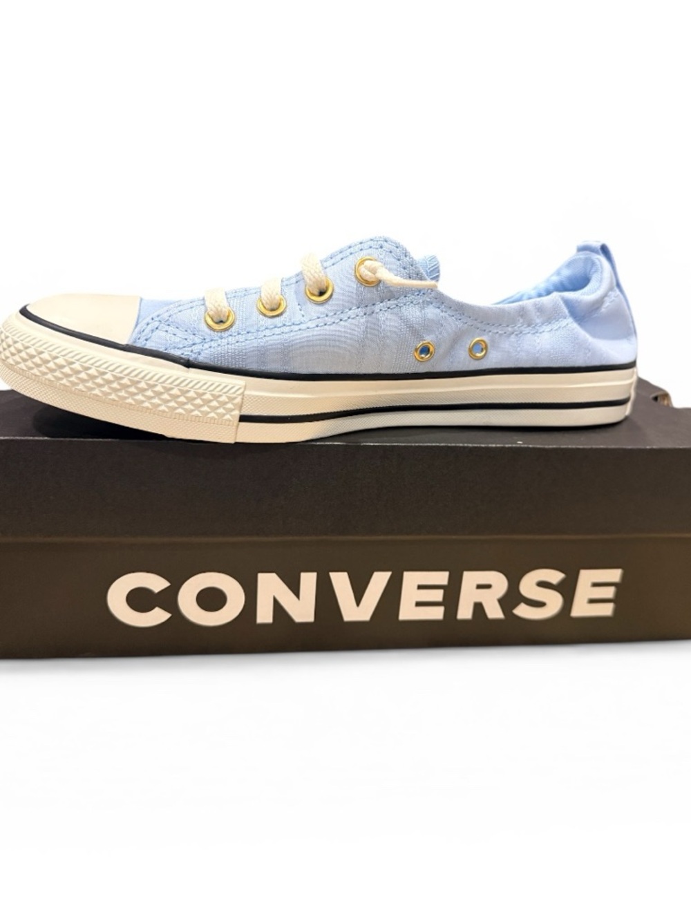 NWB! Converse Chuck Taylor All Star Shoreline Slip Sneakers Light Blue Size 9.5